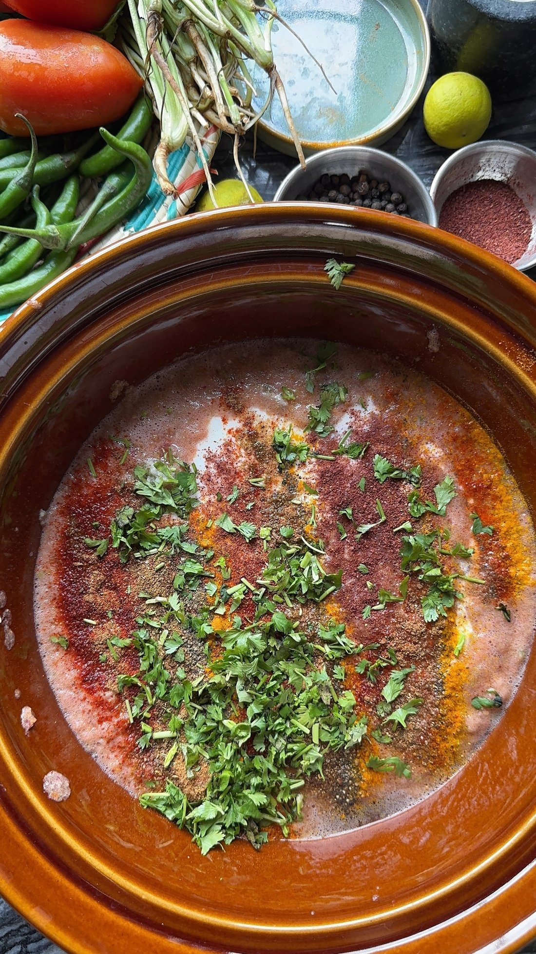 Chicken marinade
